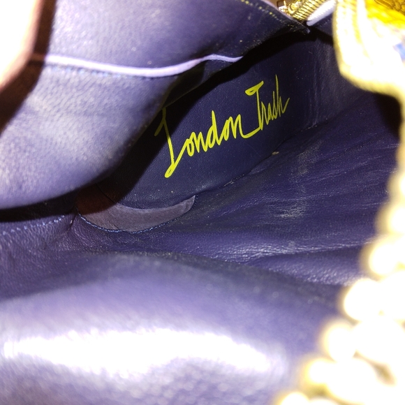 London Trash Loralei Hi-heel thigh-hi boots yellow sz7.5 - Picture 4 of 6